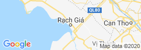 Rach Gia map